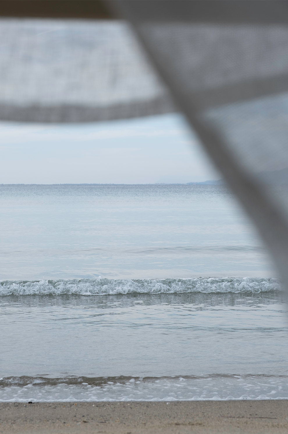 Vagues plage bord de mer voile. Réalisation : Étoile Vagabonde